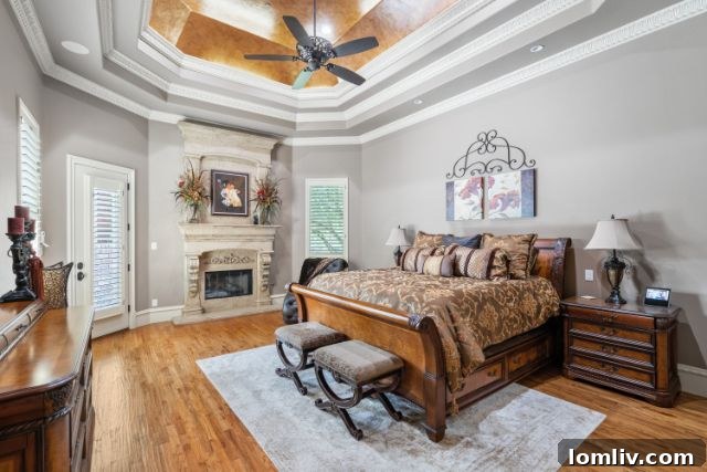 Gourmet chef's kitchen with professional-grade appliances and large island, perfect for entertaining