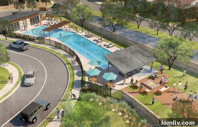 Rendering of City Point Amenity Center