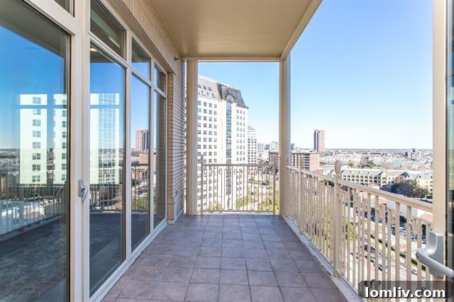 Balcony View from Ritz-Carlton Dallas Residence