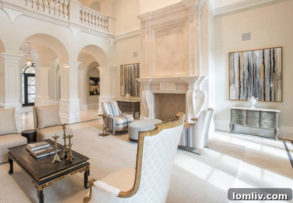 Luxurious kitchen design in Dr. Phil's new Dallas residence