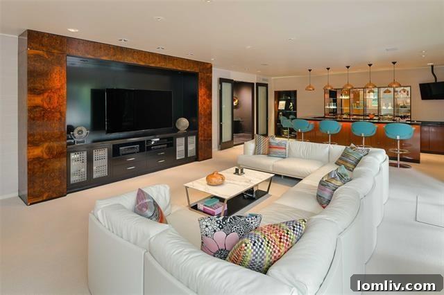 Luxurious dining area with ample natural light, ideal for entertaining in the Dallas Texas Modern home.