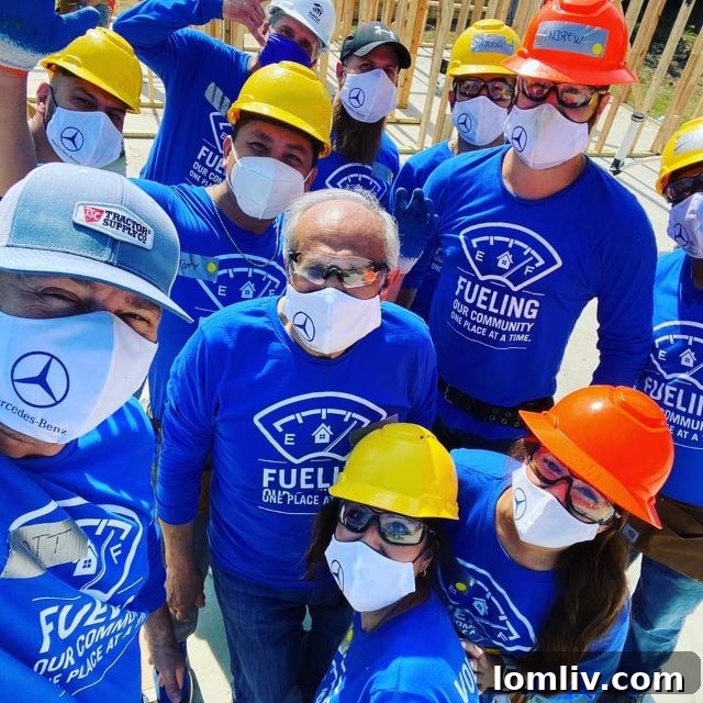 Park Place Dealerships volunteers break ground on a new Habitat for Humanity home in Dallas, aiming to provide affordable housing for a local family.