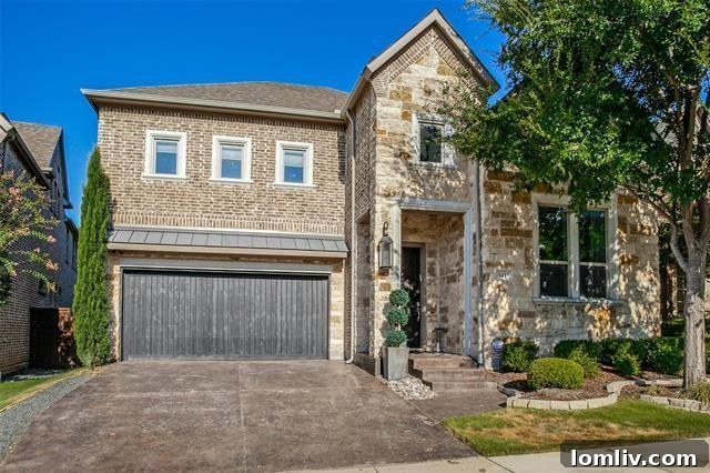 9411 Monteleon Court, a majestic home in the gated Montclair community of Midway Hollow, Dallas.