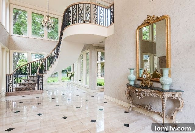 Elegant Exterior of 9441 Hollow Way Road, a Luxury Dallas Estate