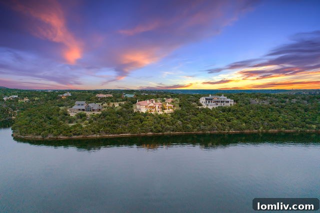 Panoramic Views from a Luxury Lake House at Possum Kingdom
