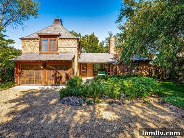 Exquisite Exterior Details of a Charles Dilbeck Home in Dallas
