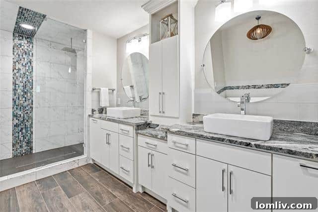 Modern kitchen with quartz countertops