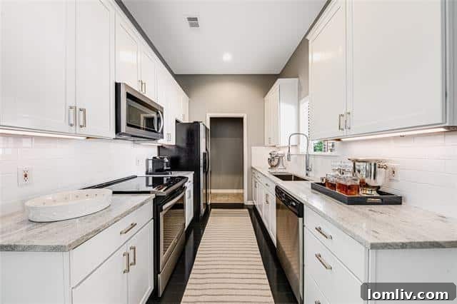 Holland Avenue Condo Interiors, Dark Wood Floors