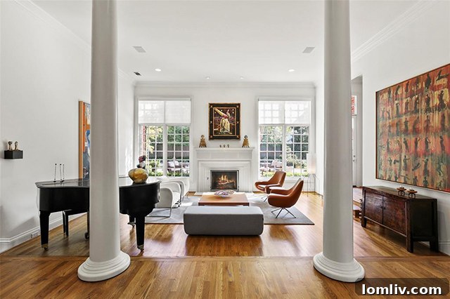 6026 Glendora Avenue - Grand Entryway and Light-Filled Living Room