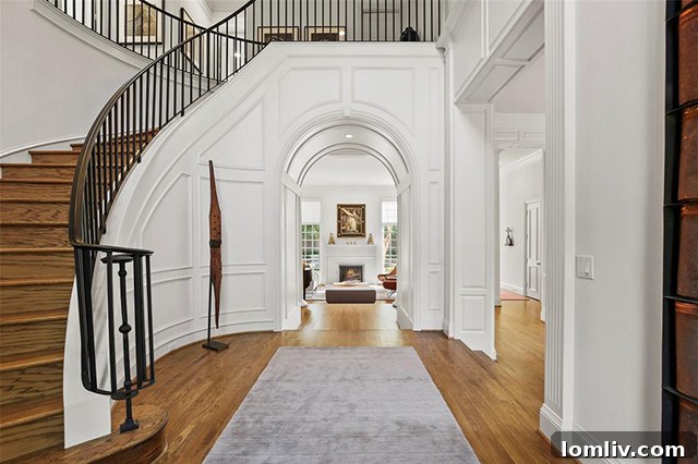 6026 Glendora Avenue - Elegant Living Space with Inviting Fireplace