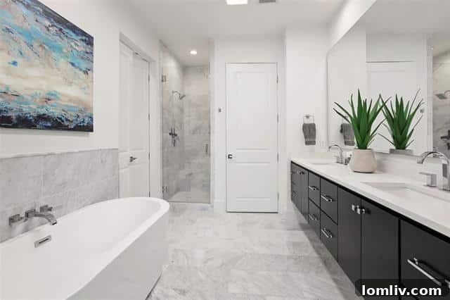 The Corvalla Frisco Luxury Kitchen and Living Area