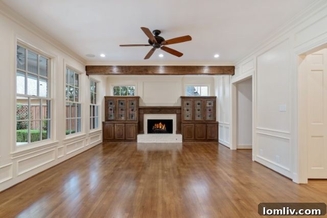 University Park's Finest: A Custom Home Beyond Compare 3 Elegant Interior Spaces of a University Park Home