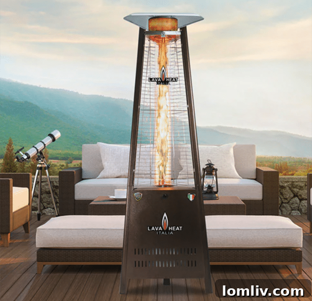 Lava Heat Italia Capri A-Line patio heater