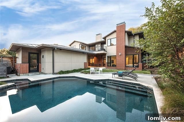 Midcentury Modern Style Meets Urban Convenience 16 Luxury Home with Pool Dallas