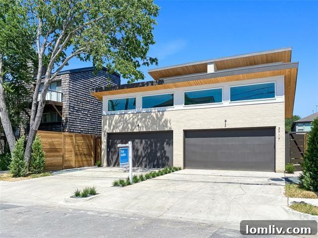 Elegant new construction home near Oak Lawn featuring a bright, open-concept living space.