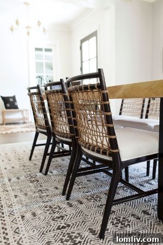 2021 Interior Design Forecast 4 Close-up of relaxed woven texture on a piece of furniture, highlighting tactile design elements.