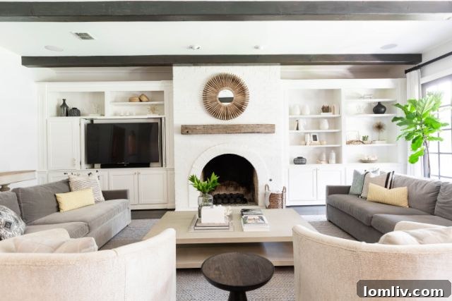 2021 Interior Design Forecast 9 Kitchen with modern design and natural wood accents, illustrating innovative space utilization.