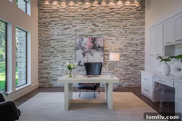 Sophisticated wine cellar with glass enclosure and tasting area in a luxury Dallas home