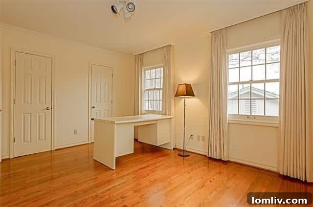 Master suite coffee bar and spacious walk-in closet entrance