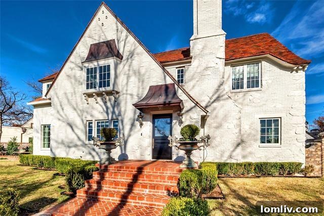 Historic English Tudor in Fort Worth - Exterior View