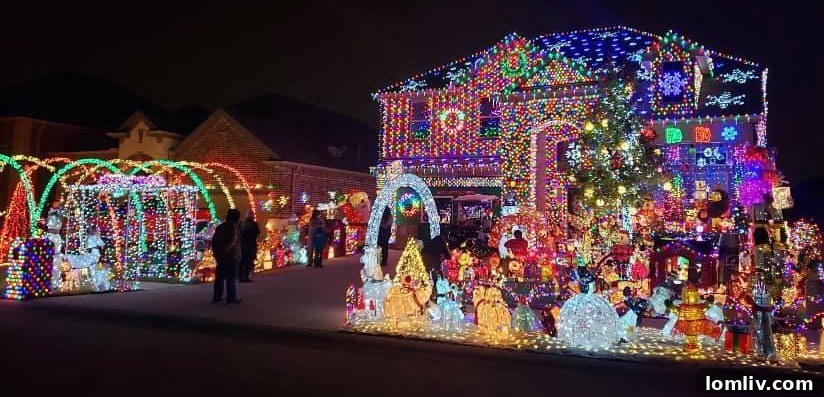 Discover the Most Enchanting Holiday Light Tours 2 Experience the enchanting Burkman Holiday Home in Frisco, a dazzling drive-through Christmas light display.