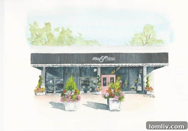 Talulah & Hess Celebrate Family, Community, and Home 9 Elegant art piece by Suzy Moritz Fine Art.