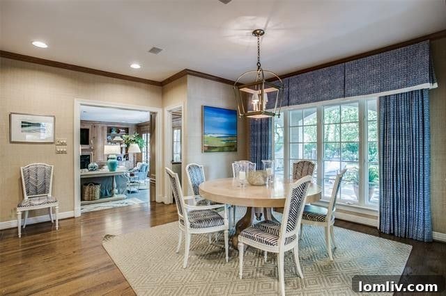 Gracious entrance, staircase, and classic decor of 5902 Averill Way