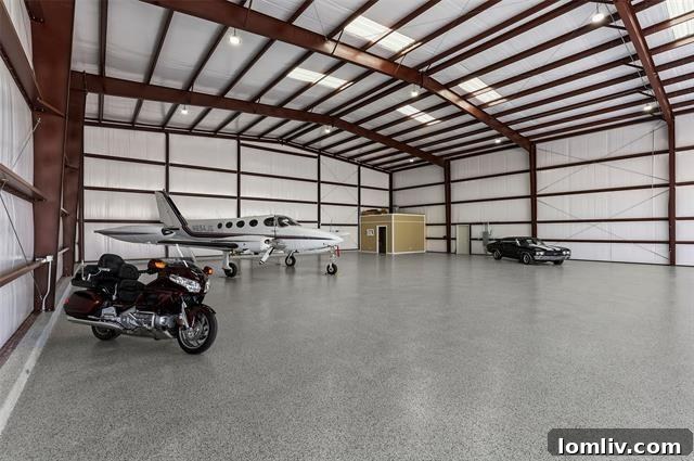 Fort Worth Hangar with Full Bathroom