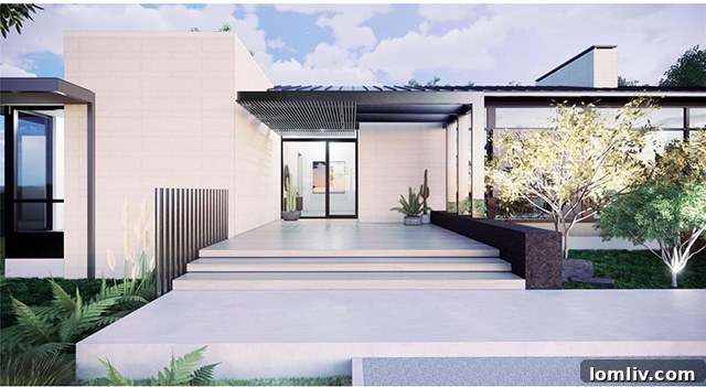Bluffview's Modern Marvel A Study in Style 3 Elegant Entryway of 4631 Wildwood