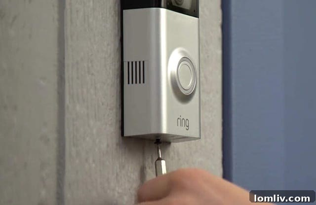 2021 Home Projects Get It Done 3 Ring Doorbell Screwdriver Replacement