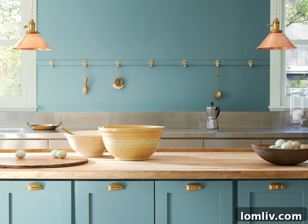 2021 Home Projects Get It Done 8 Benjamin Moore Aegean Teal 2021 Color of the Year
