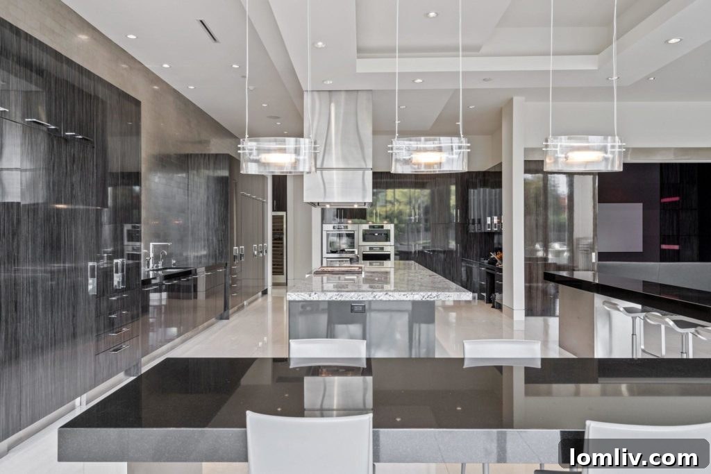 Outdoor living space with seamless indoor-outdoor transition