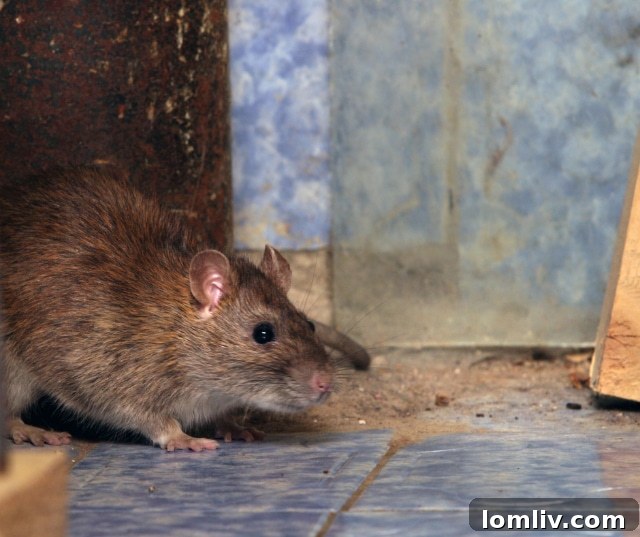 rodents in clutter