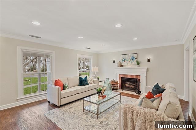 Lush Living at Casa Linda: A Fully Upgraded Cottage Retreat 5 Step inside this Casa Linda beauty to discover light-filled rooms, fresh paint, French windows, and gleaming hardwood floors – an inviting and upgraded space.