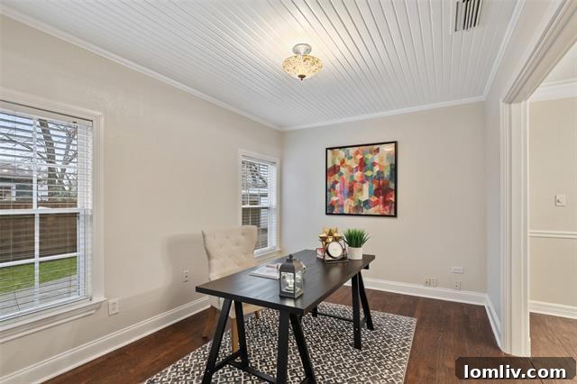 Lush Living at Casa Linda: A Fully Upgraded Cottage Retreat 7 With four spacious bedrooms, this Casa Linda home offers versatile living, perfect for guests, family, hobbies, or a dedicated home office.