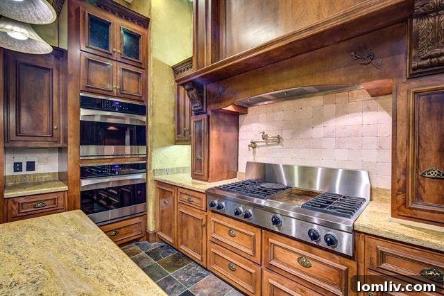 Canım, Sakın Kaçırma! Greenville Şatosu Nihayet Satışta 7 Modern and well-equipped kitchen in the Greenville castle