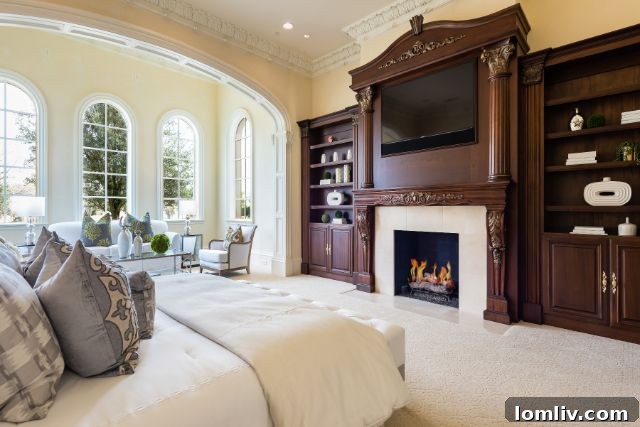 Well-appointed guest bedroom
