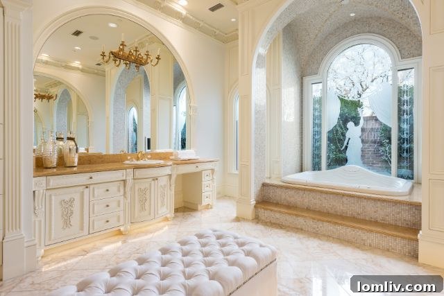 Elegant powder room