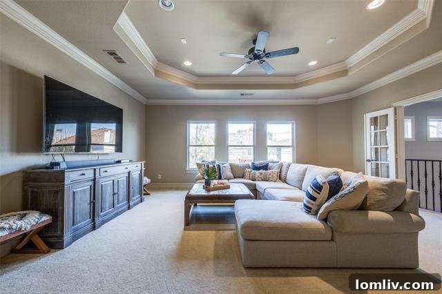 Bright and spacious kitchen at 6623 Vanderbilt Avenue, featuring a large island and modern appliances.
