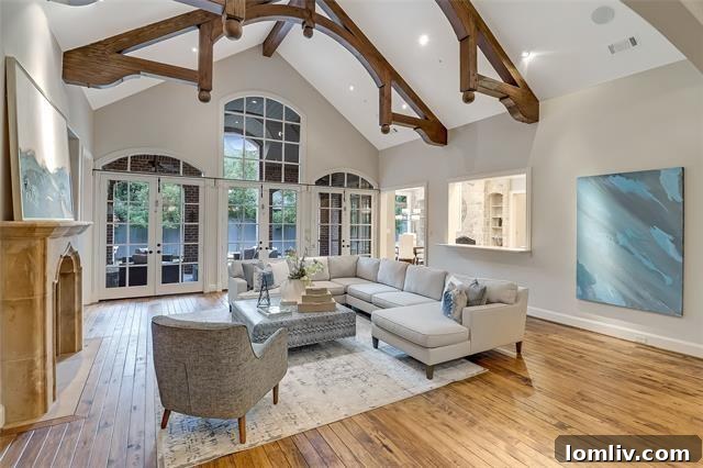Spacious Foyer with Hardwood Floors