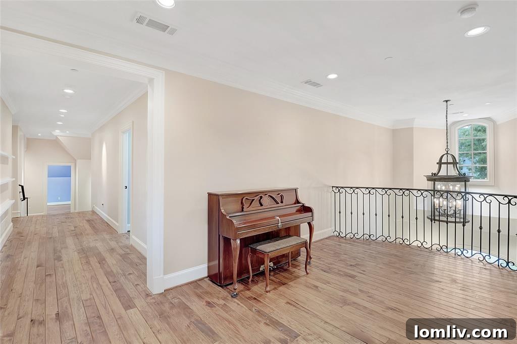 Upstairs Open Living Space