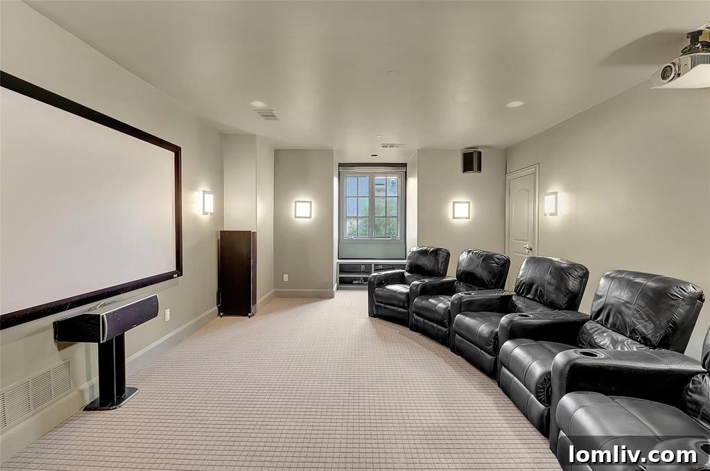 Private Home Media Room