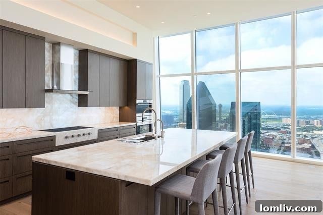 Custom Rift-Cut Chestnut Cabinetry in Kitchen