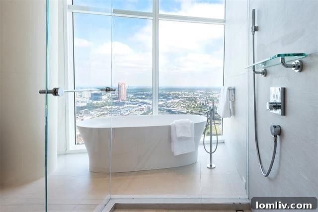Guest Bedroom in Luxury Dallas Penthouse
