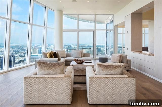 Expansive Views from Penthouse 4201 in Dallas