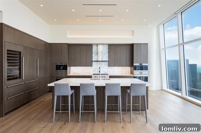 Gourmet Kitchen with Subzero and Wolf Appliances