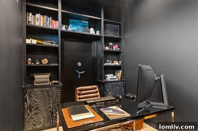 Hidden Office with Vault Room
