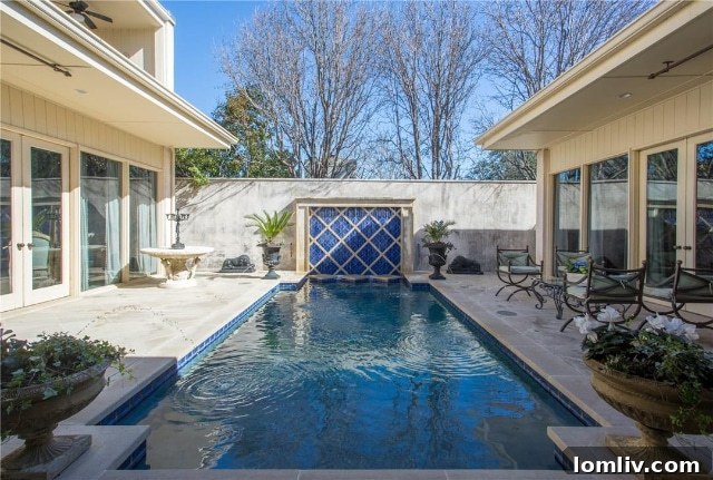 Pool Area Before Renovation