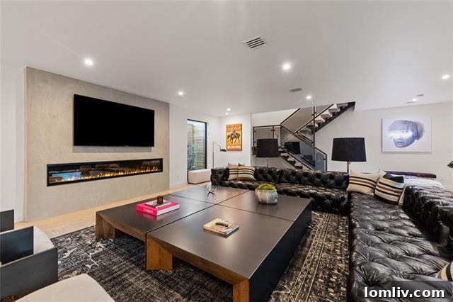 Modern Open Living Space