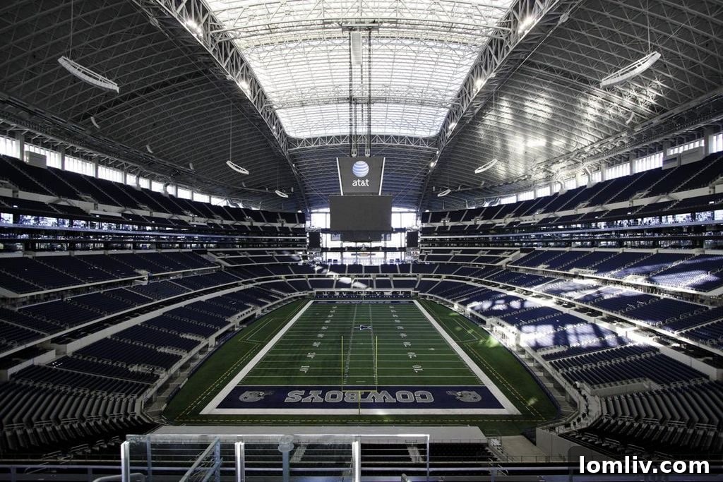 Dallas-Fort Worth Home Values in 2020: How Many AT&T Stadiums of Growth? 2 AT&T Stadium, a landmark reflecting the immense value of the Dallas-Fort Worth housing market